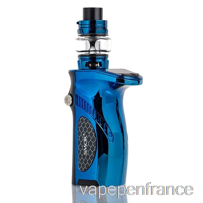 Smok Mag Grip 100w & Tfv8 Baby V2 Kit De Démarrage Stylo Vape Prisme Bleu